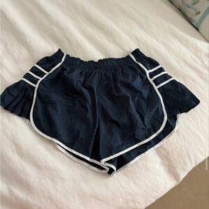 FP Movement by Free People Dark Blue Shorts with White Trim